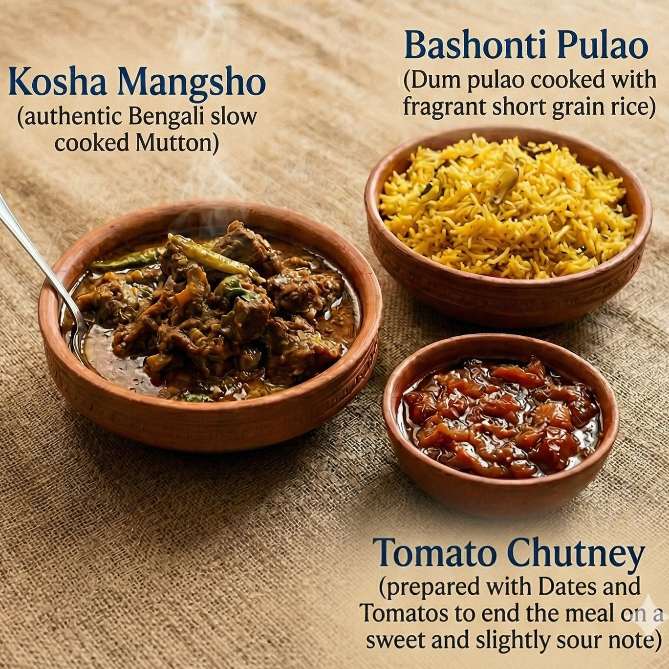 Poila Boishak Celebration Menu